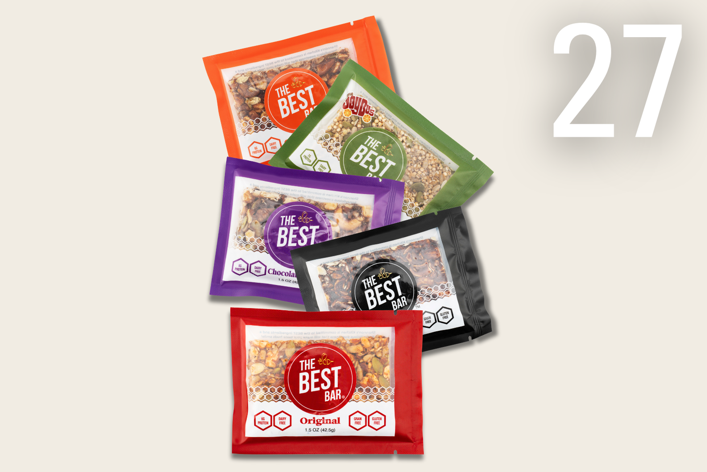 The Best Monthly Bar Box (27 Count) Subscription