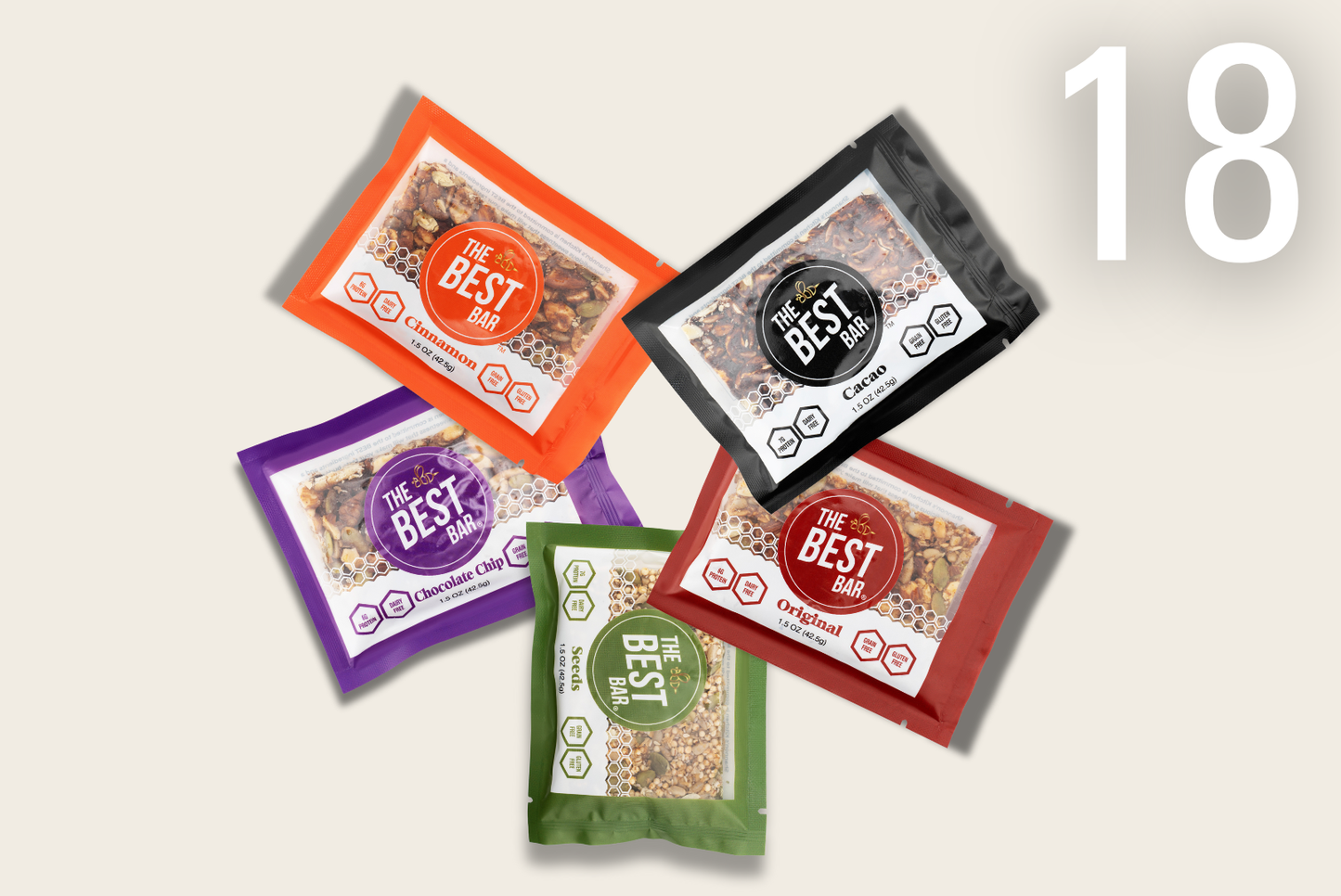 The Best Monthly Bar Box (18 Count)